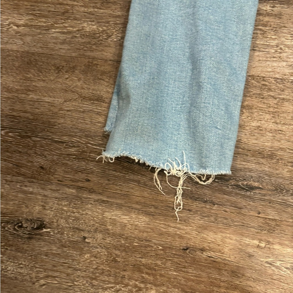 MOTHER Light Blue Flare Jeans - Picture 5 of 7